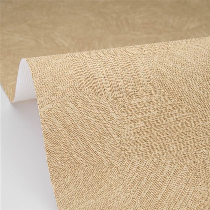 Caselio|Papel pintado mate patchwork vegetal beige|Symphony