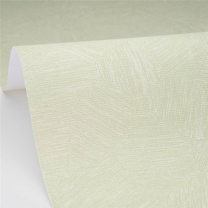 Caselio|Papel pintado mate patchwork vegetal verde|Symphony