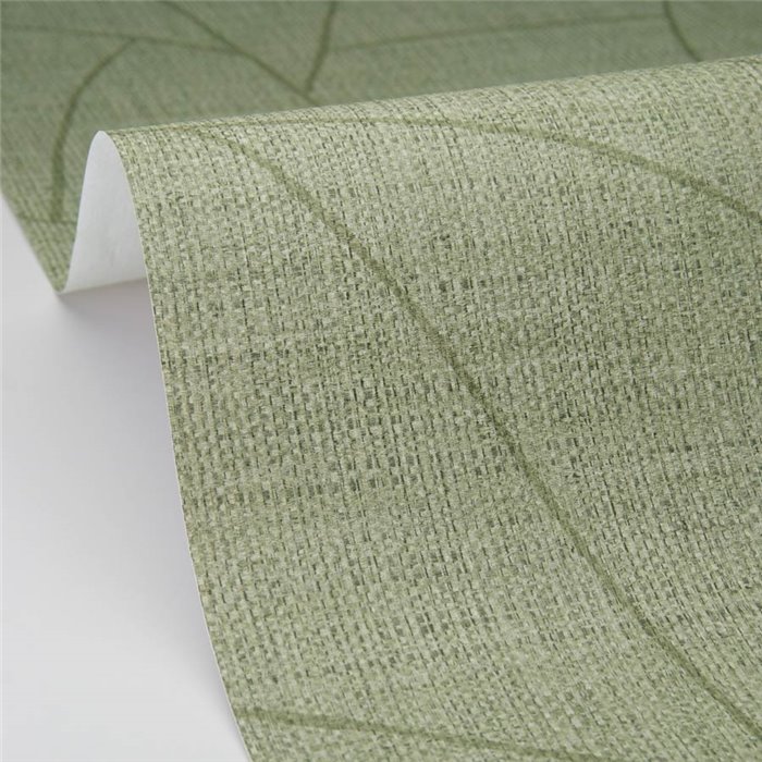 Caselio|Eclectic raffia green wallpaper|Symphony