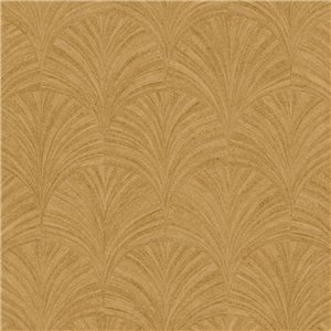 Caselio|Papier peint patchwork végétal mat gris|Symphony