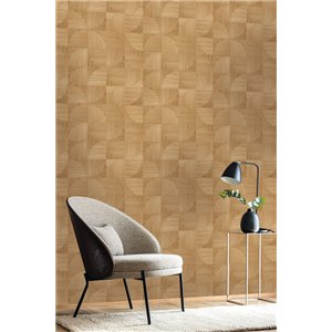 Tapete in holzoptik modern beige - Caselio Woodline 106821056 2