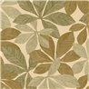 Floral wood-look wallpaper in green - Caselio Woodline 106837070