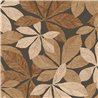 Papier peint floral aspect bois coloris noir - Caselio Woodline 106839001