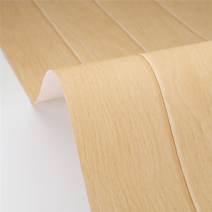 Tapete mit holzpaneelen im japandi stil beige - Caselio Woodline 106851002