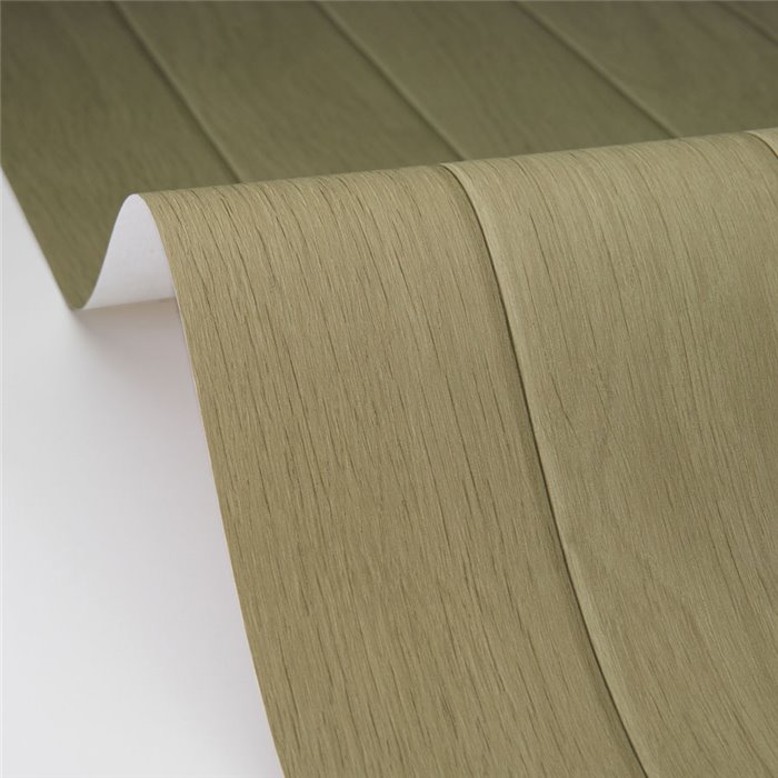 Wood panel wallpaper in green - Caselio Woodline 106857077
