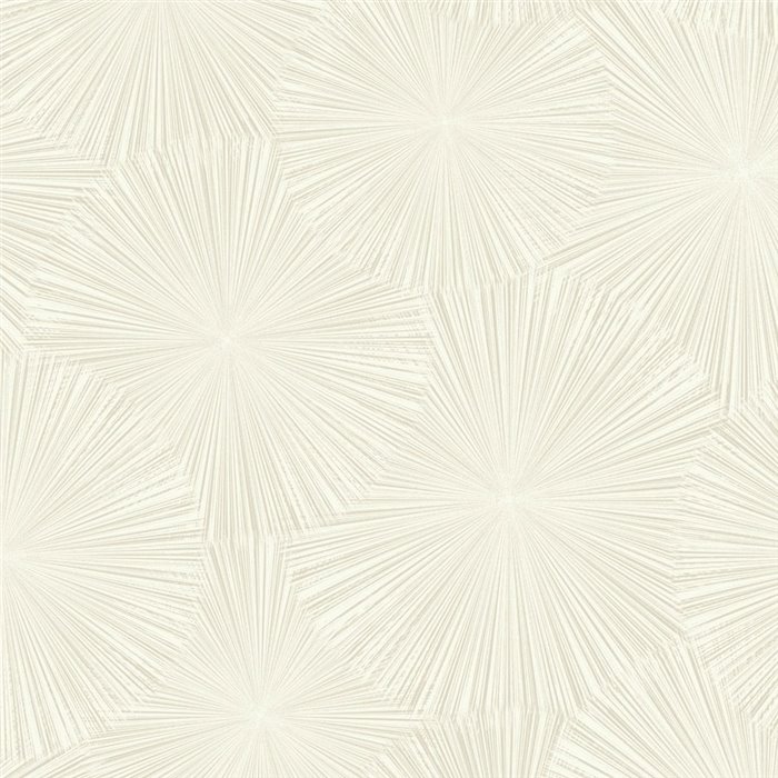 Papier peint moderne blanc brillant - Casadeco Solaris 201870011