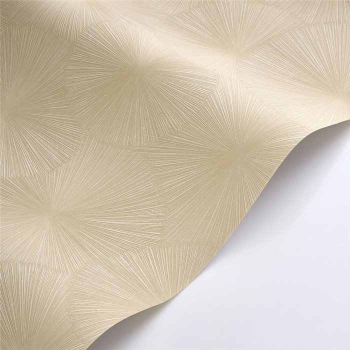 Modern glossy beige wallpaper - Casadeco Solaris 201871473