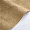 Casadeco|Modern geometric glossy brown wallpaper|Solaris