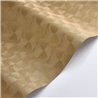 Casadeco|Papier peint contemporain doré métallisé|Solaris