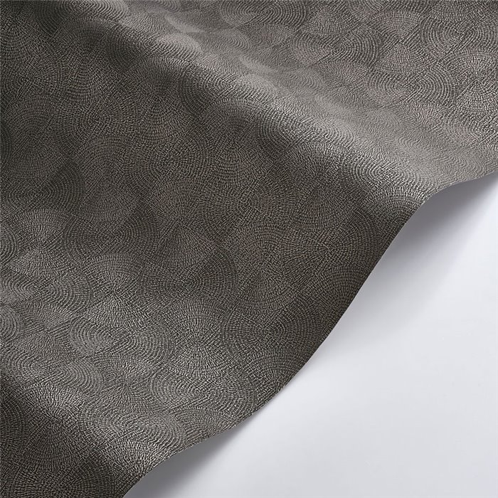 Contemporary geometric glossy black wallpaper - Casadeco Solaris 201889999