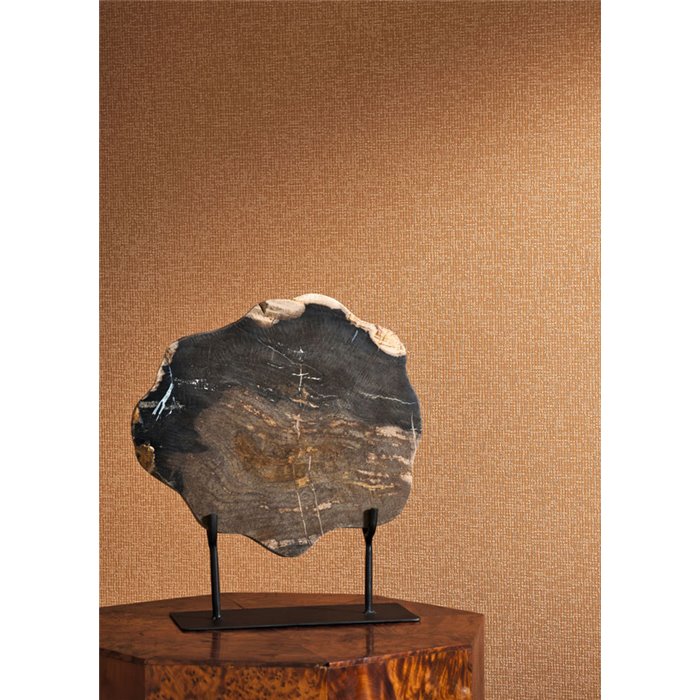 Papier peint moderne orange brillant minimaliste - Casadeco Solaris 201903612