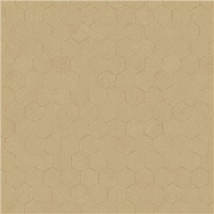 Papier peint moderne terracotta brillant - Casadeco Solaris 201913000