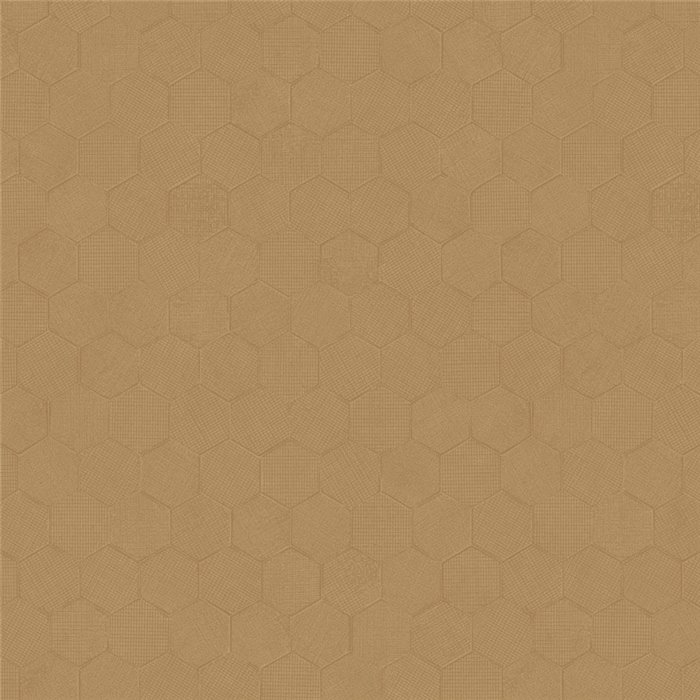 Metallic gold honeycomb-pattern wallpaper - Casadeco Solaris 201912888