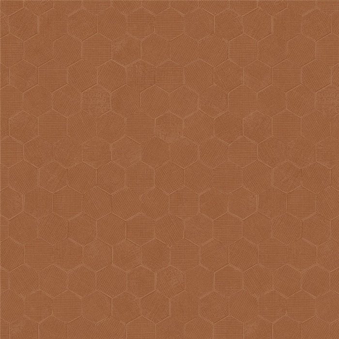 Tapete modern glänzend terracotta - Casadeco Solaris 201913000