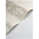 Floral monstera-leaf wallpaper in white glossy - Casadeco RIO 201791410