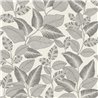 Tapete floral tropische pflanzen beige glänzend - Casadeco RIO 201809271