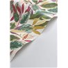 Casadeco|Tropical ficus-leaf wallpaper in multicolor matte|Rio