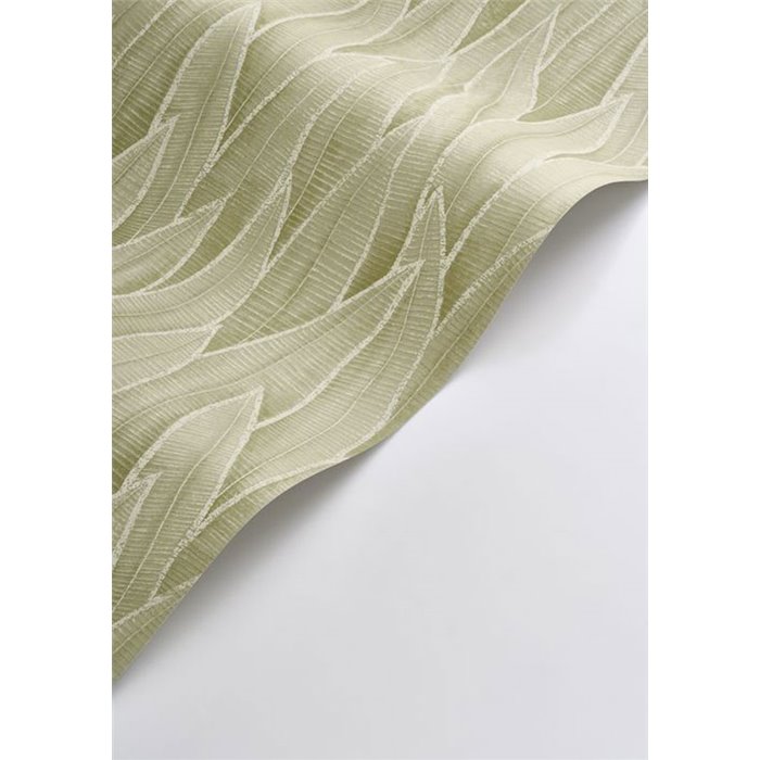 Casadeco|Floral sansevieria-large-leaf wallpaper in light green|Rio
