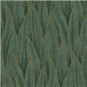 Floral sansevieria-large-leaf wallpaper in green - Casadeco RIO 201837914