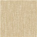 Papier peint minimaliste rayures effet craie marron - Casadeco RIO 87442100