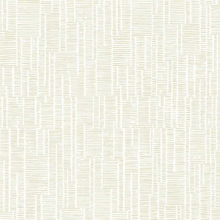 Minimalist chalk-stripe wallpaper in light green - Casadeco RIO 87447130