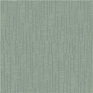 Papier peint minimaliste rayures effet craie marron - Casadeco RIO 87442100