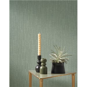 Tapete minimalistisch kreidestreifen beige - Casadeco RIO 87441255 2
