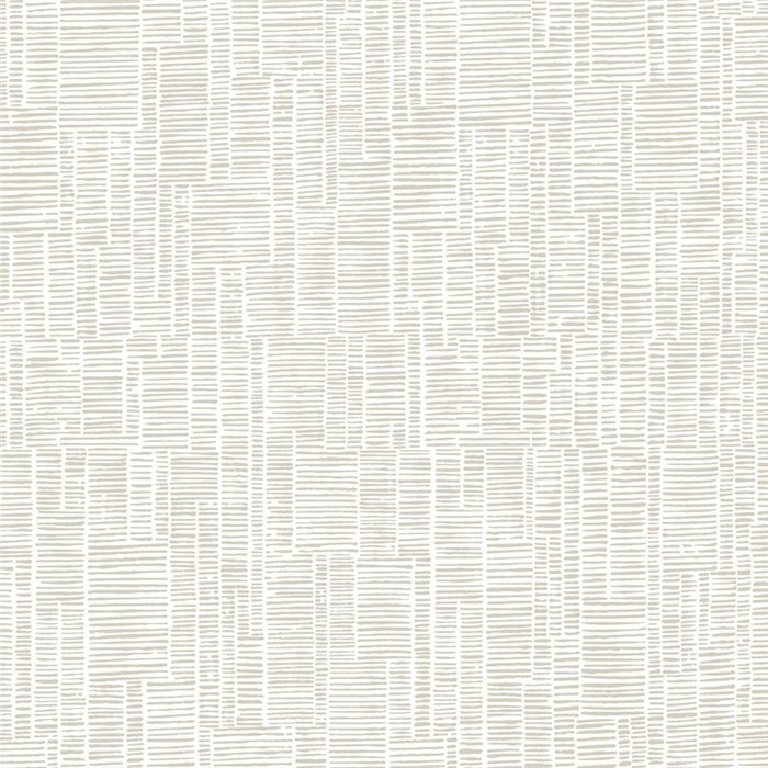 Papier peint minimaliste rayures effet craie gris clair - Casadeco RIO 87449187