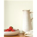 Linen wallpaper polar white - Casadeco Caractere 201170000