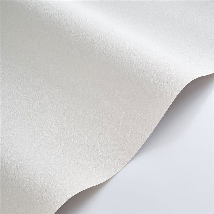 Linen wallpaper polar white - Casadeco Caractere 201170000