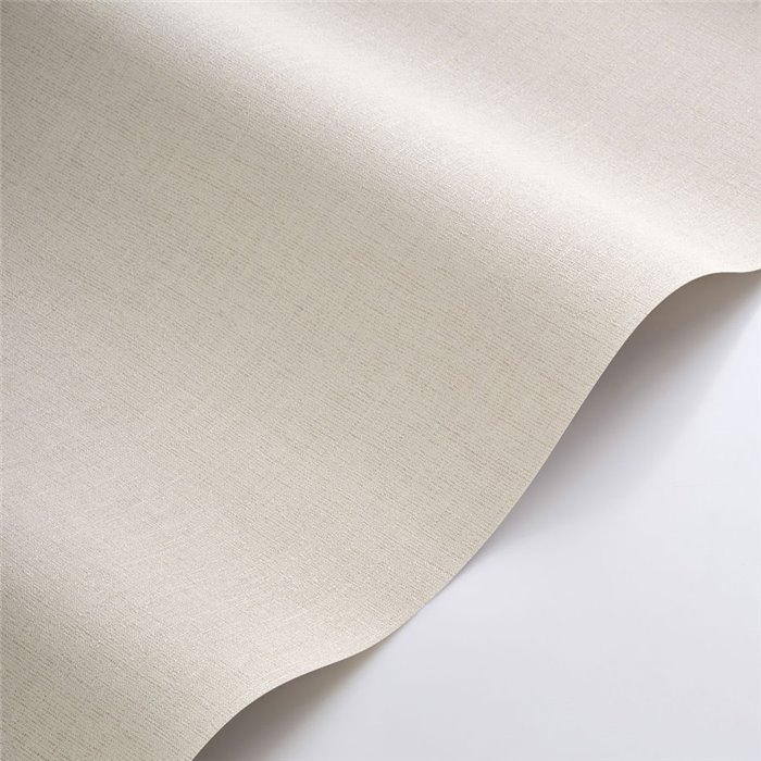 Linen wallpaper parchment beige - Casadeco Caractere 201171077