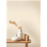Linen wallpaper cream beige - Casadeco Caractere 201171188