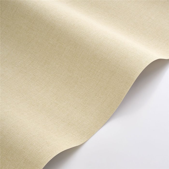 Casadeco|Papier peint lin beige ficelle|Imitation Tissu