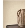 Papier peint lin beige champagne - Casadeco Caractere 201171221