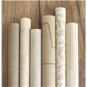 Linen wallpaper taupe beige - Casadeco Caractere 201171505