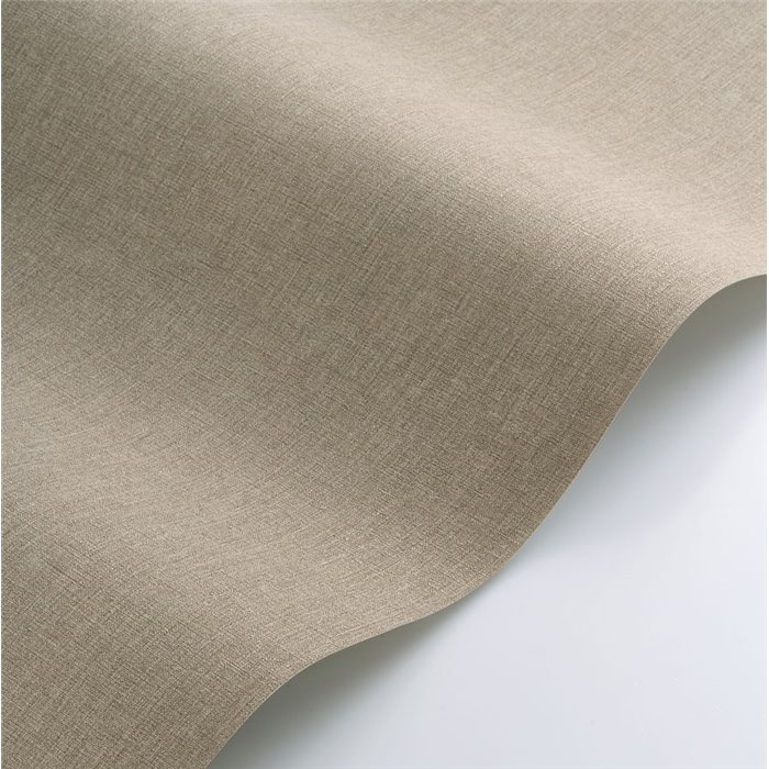 Papier peint lin beige taupe - Casadeco Caractere 201171505