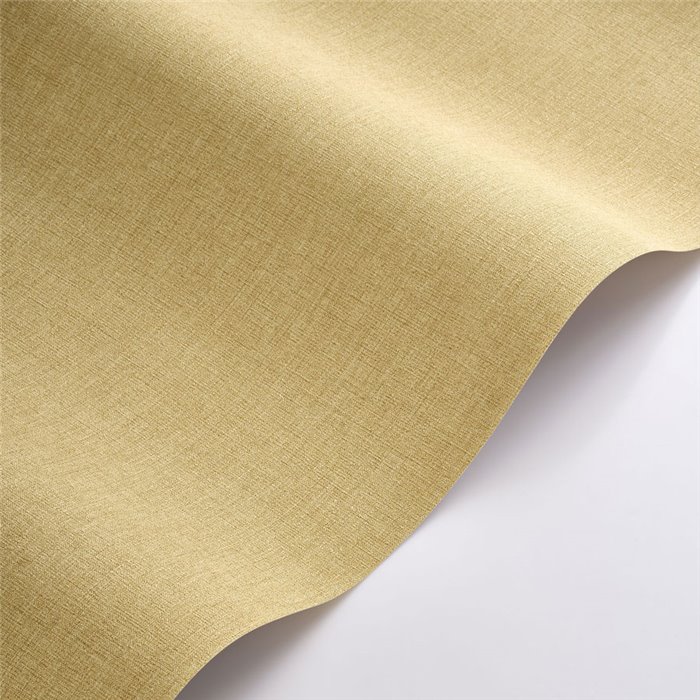Linen wallpaper wheat yellow - Casadeco Caractere 201172332