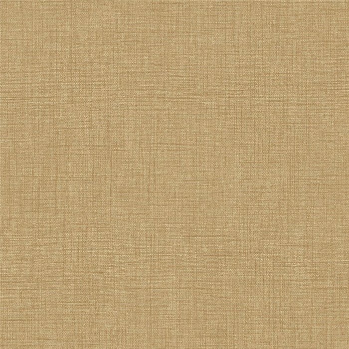 Papier peint lin marron ocre - Casadeco Caractere 201172404