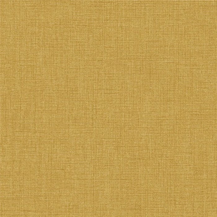 Linen wallpaper curry yellow - Casadeco Caractere 201172442