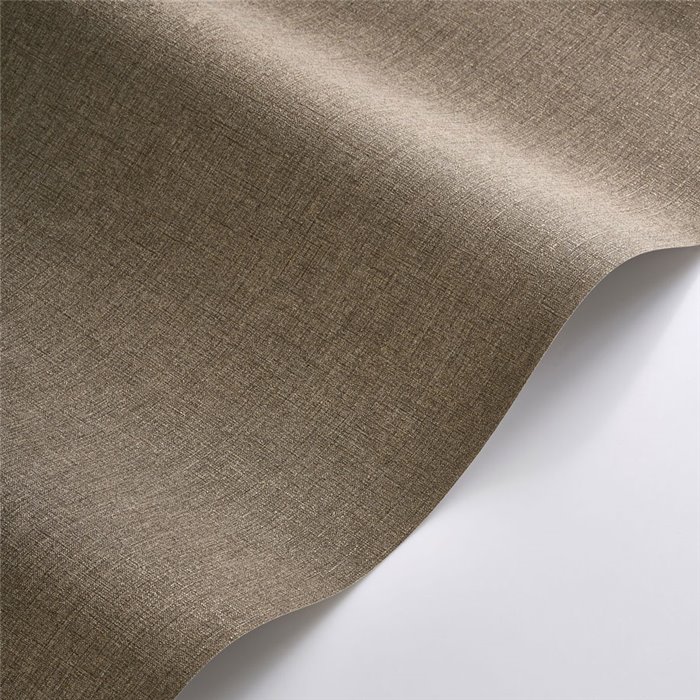Papier peint lin marron glacé - Casadeco Caractere 201172525