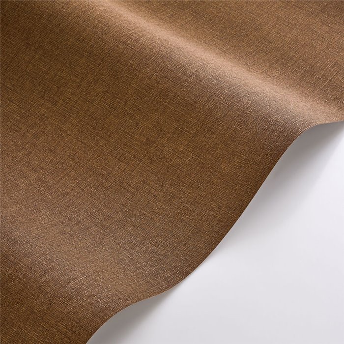 Linen wallpaper hazelnut brown - Casadeco Caractere 201172626