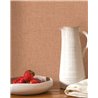 Papier peint lin orange terracotta - Casadeco Caractere 201173333