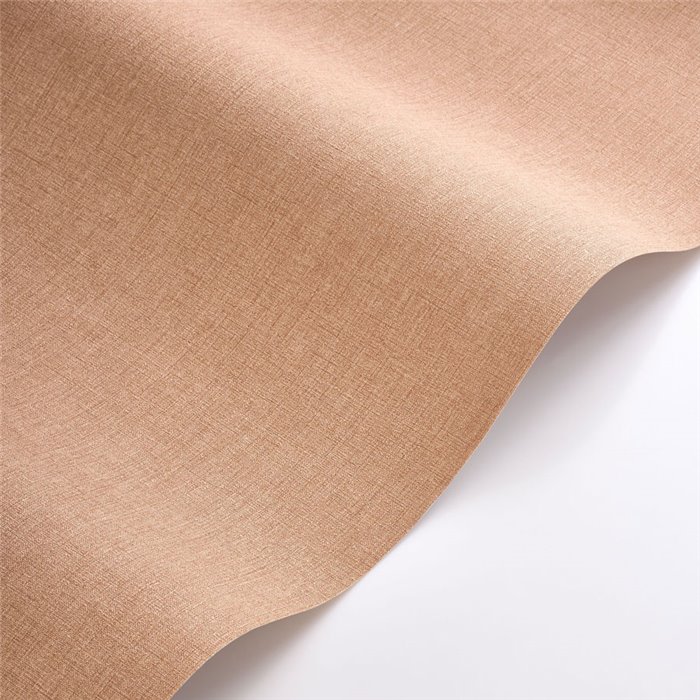Papier peint lin orange terracotta - Casadeco Caractere 201173333