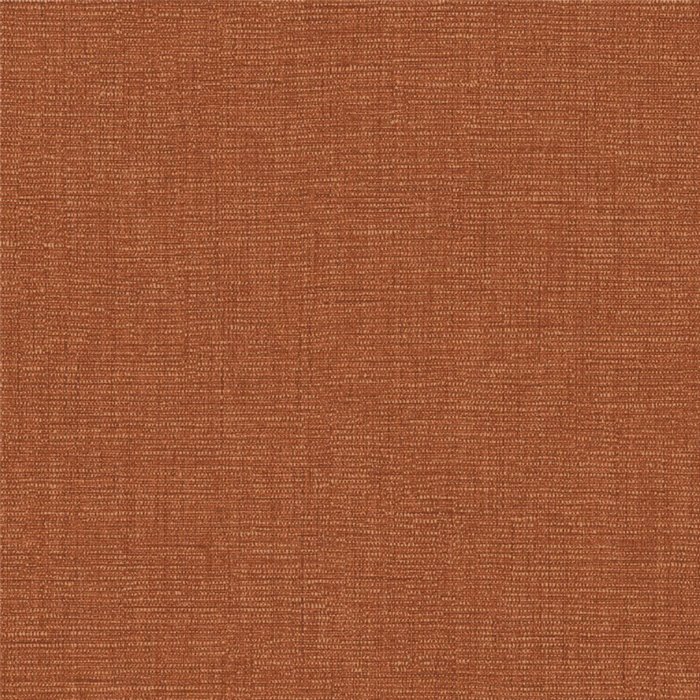 Papier peint lin orange rouille - Casadeco Caractere 201173553
