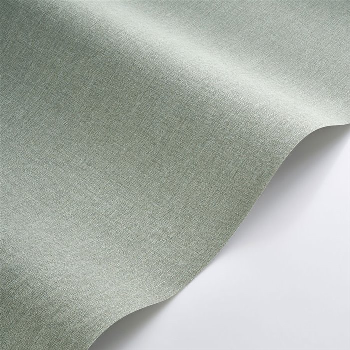 Linen wallpaper celadon blue - Casadeco Caractere 201176226