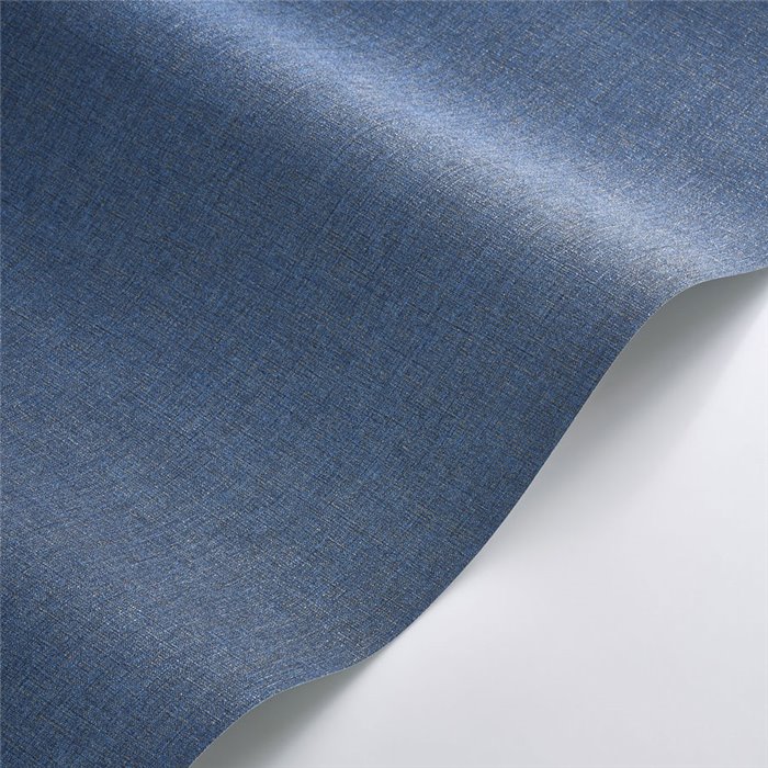 Papier peint lin bleu outremer - Casadeco Caractere 201176446
