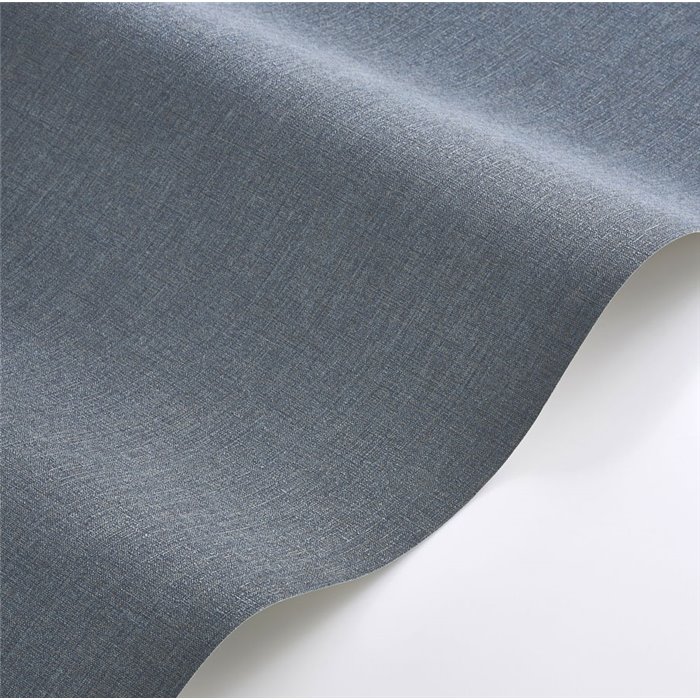 Linen wallpaper storm blue - Casadeco Caractere 201176886