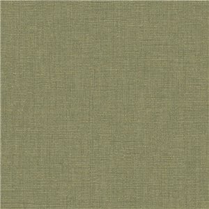 Casadeco|Papel pintado lino verde taiga|Imitacion Tela