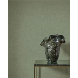 Papier peint lin bleu céladon - Casadeco Caractere 201176226 2