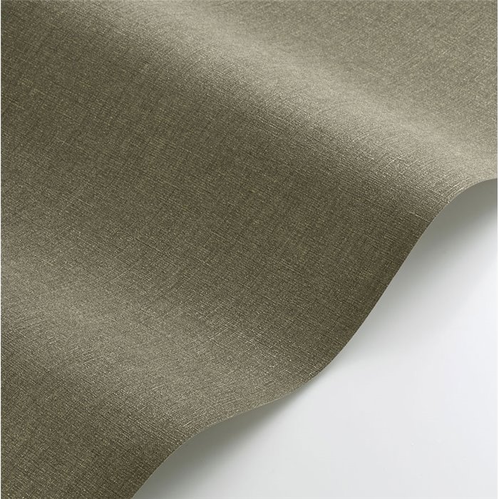 Papier peint lin marron tabac - Casadeco Caractere 201177616